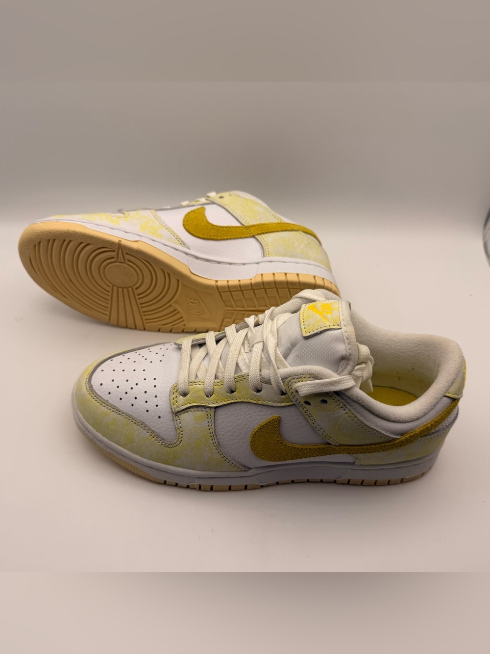 Nike Dunk Low Next Nature Sun Club DM9461-700 Women’s 8 White Yellow Sneakers